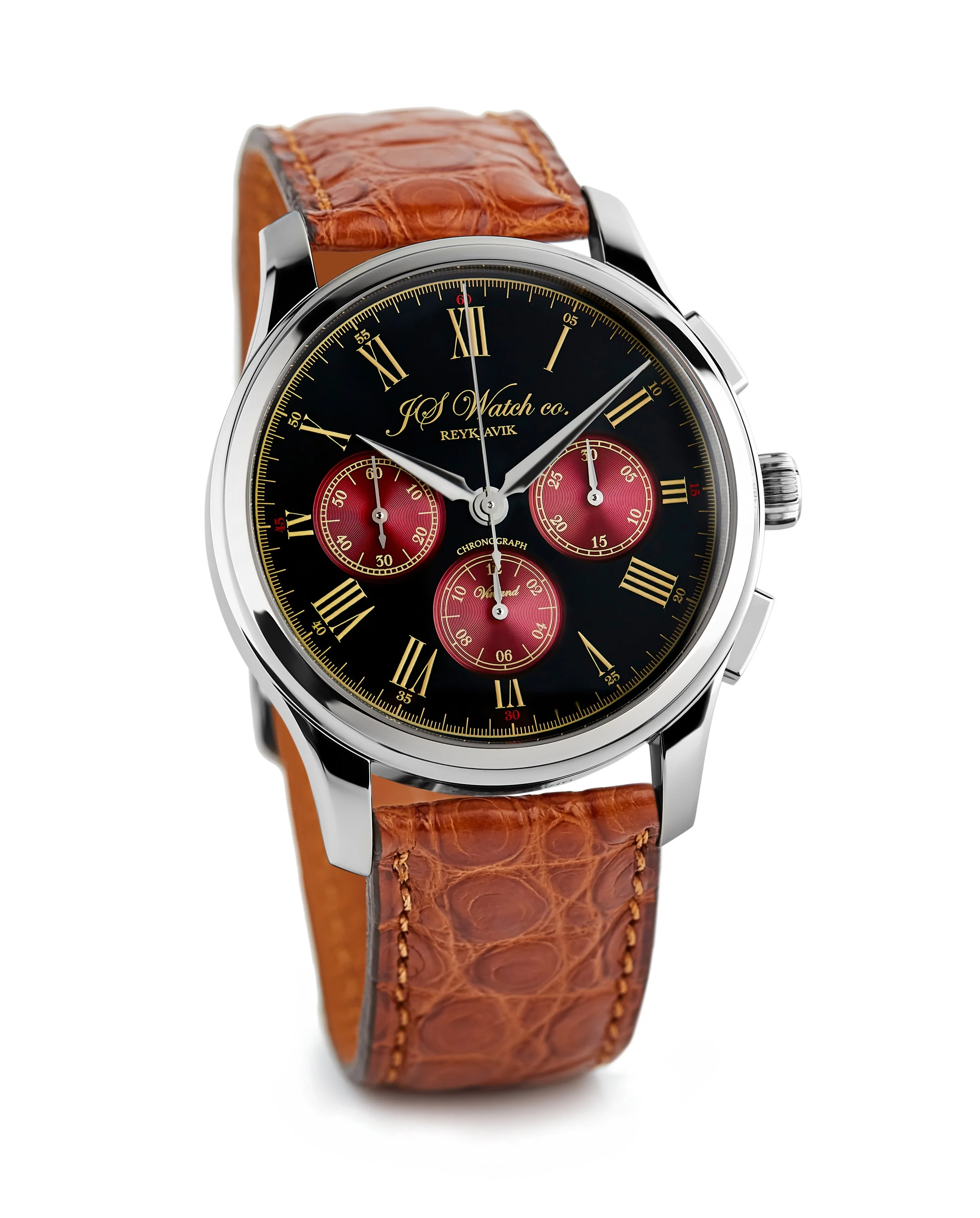 JS Watch Company Reykjavik — Vínland Chronograph Classic - Black